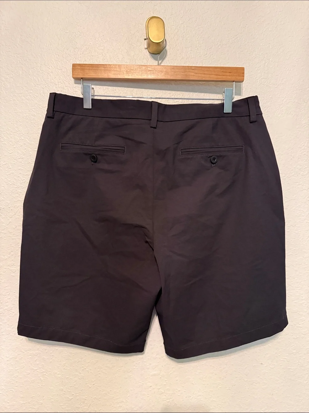 Vineyard Vines On The Go Shorts 34 Charcoal Gray Performance OTG Tech Golf